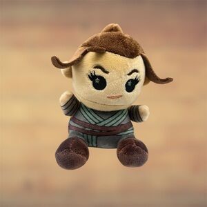 Rey/Rise of the resistance wishables Star Wars Plush Toy - Brown and Tan